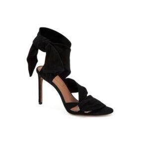 BCBGMaxAzria Black Suede Sandals